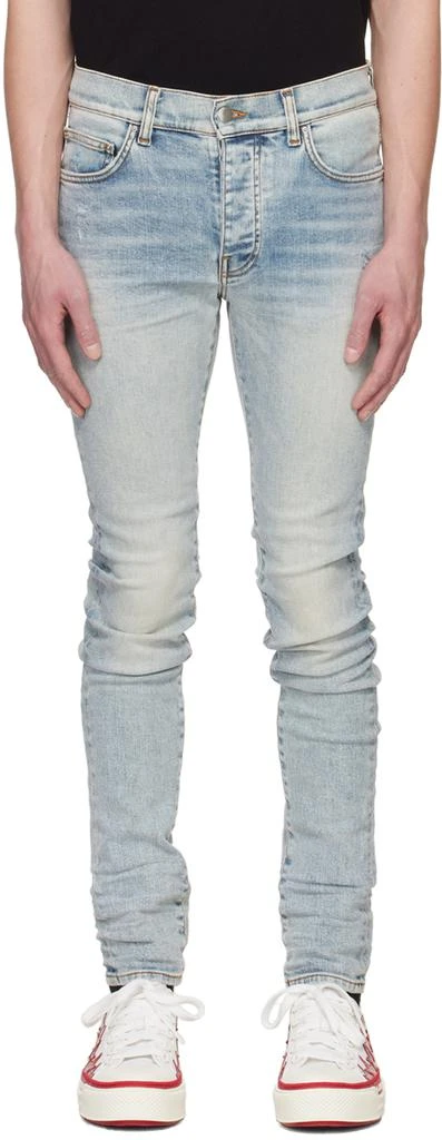 AMIRI Indigo Stack Jeans 1