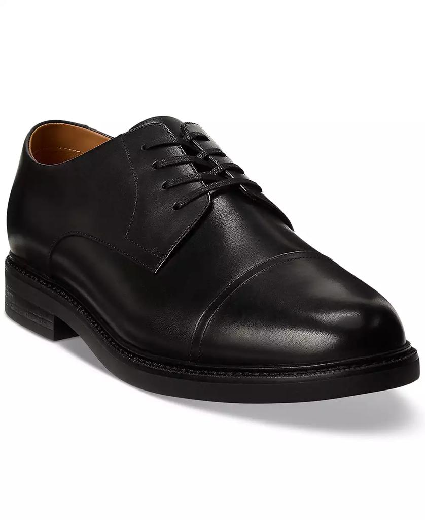 Ralph Lauren Men's Asher Leather Cap-Toe Dress Shoe