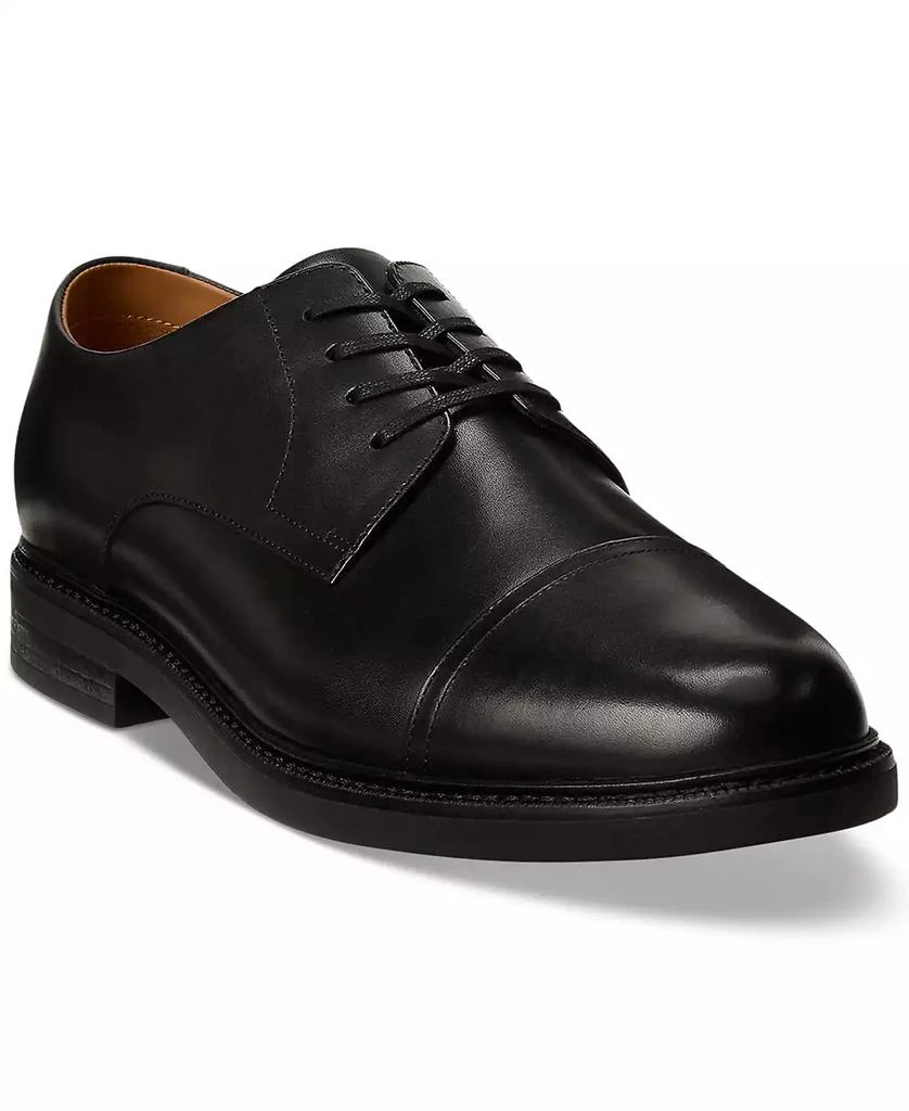 Ralph Lauren Men's Asher Leather Cap-Toe Dress Shoe 1