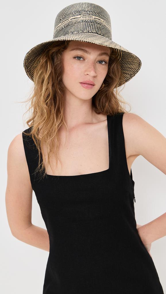 Brixton Lopez Panama Straw Bucket Hat