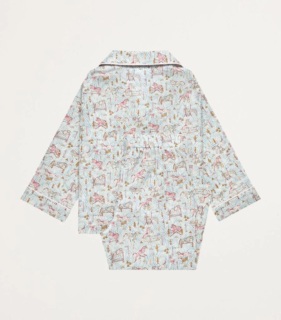 Trotters Cotton Liberty Print Pony Pyjama (6-11 Years) 2