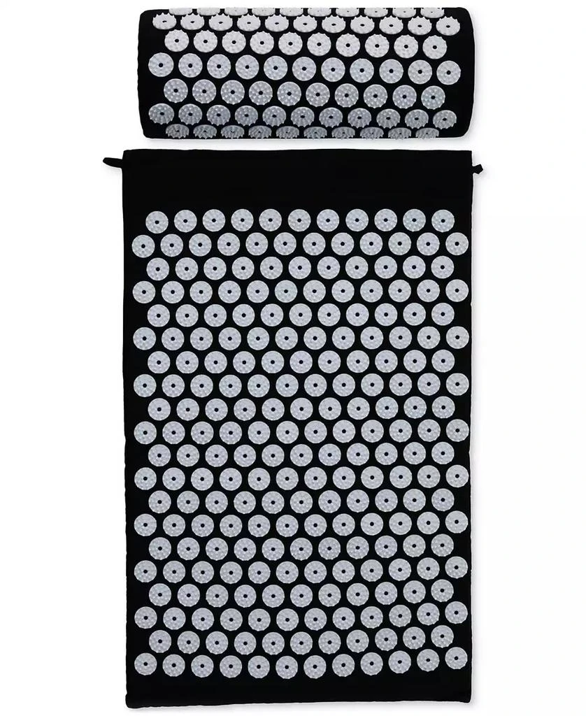 Sharper Image Acupressure Mat Pillow with Travel Bag 7
