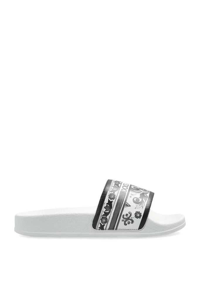 Dolce & Gabbana Slides with logo