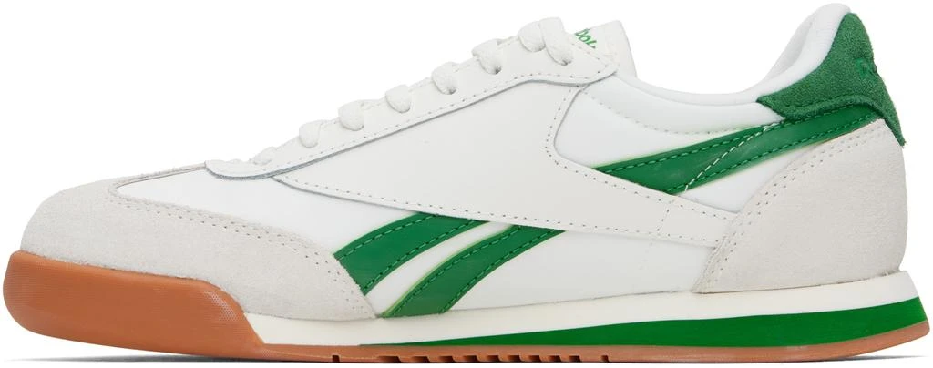 Reebok White & Green Campio XT Sneakers 3