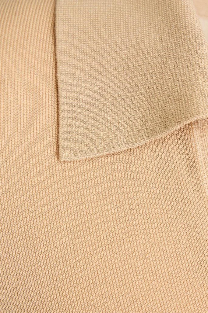 Joseph Ribbed-knit polo shirt 4