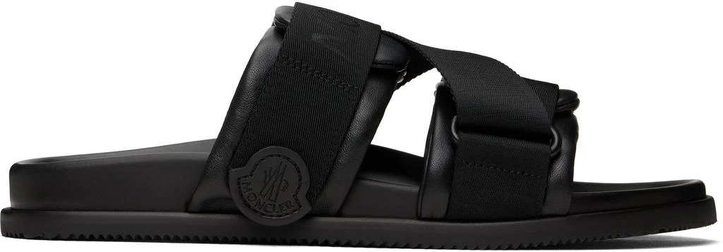 MONCLER Jeanne Basile striped rubber sliders Moncler | Shoes | Moncler Jeanne Basile Striped Rubber  main image 4