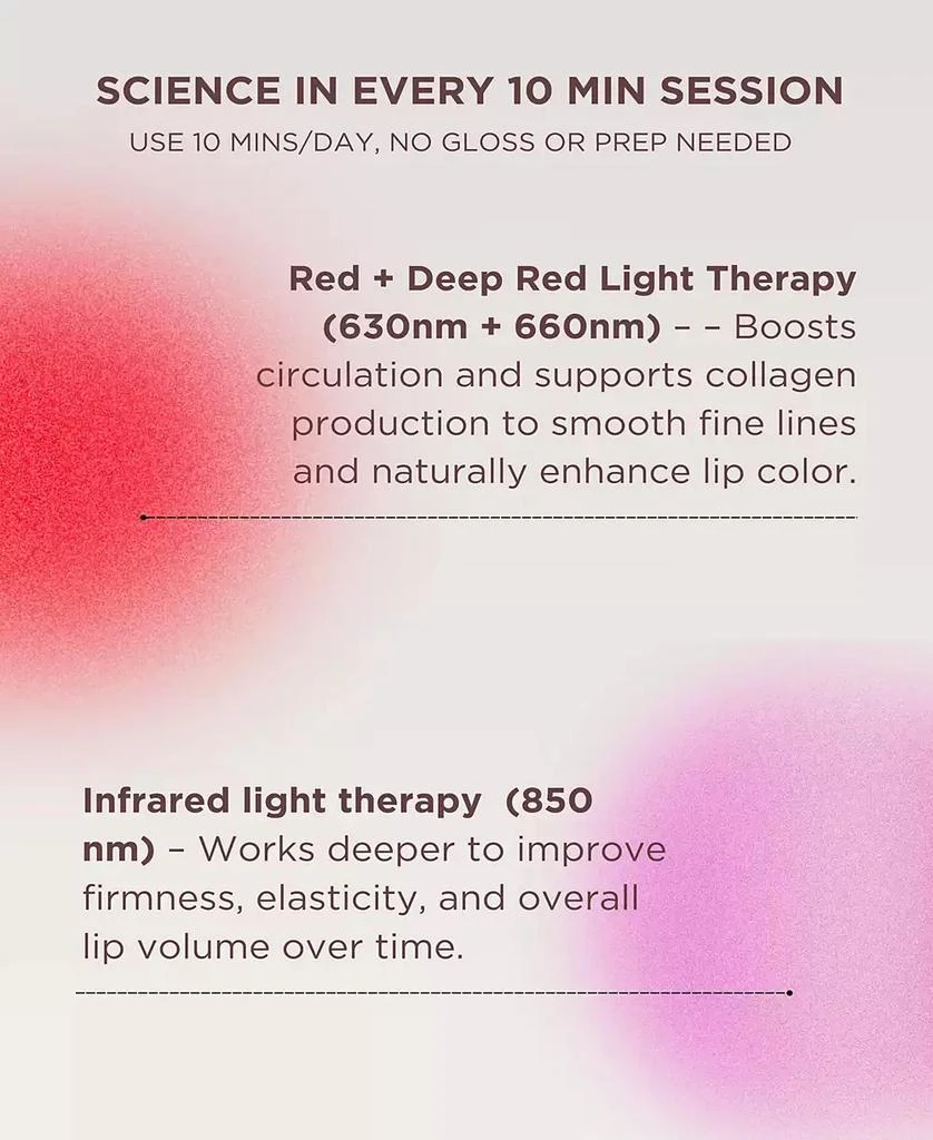 Solaris Laboratories NY Solaries Laboratories NY LED Light Therapy + Infrared Lip Plumping Device 4