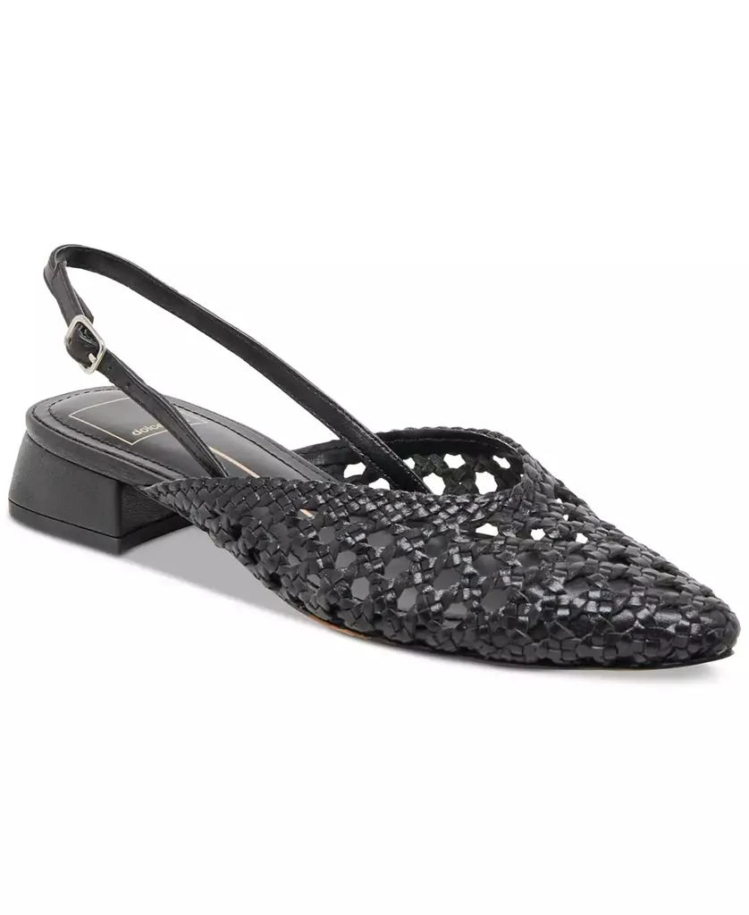 Dolce Vita Women's Birdie Slingback Woven Block-Heel Flats 1