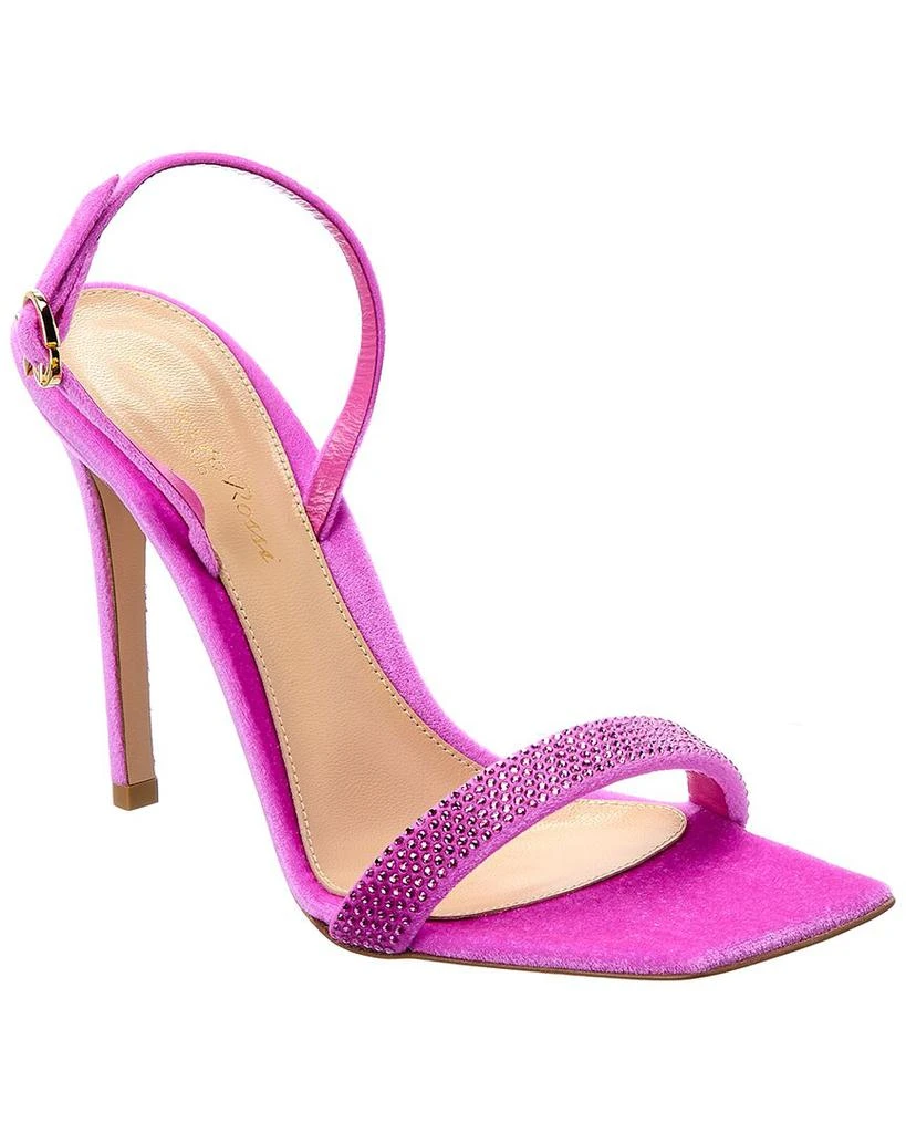 Gianvito Rossi Britney 150 Velvet Sandal 1