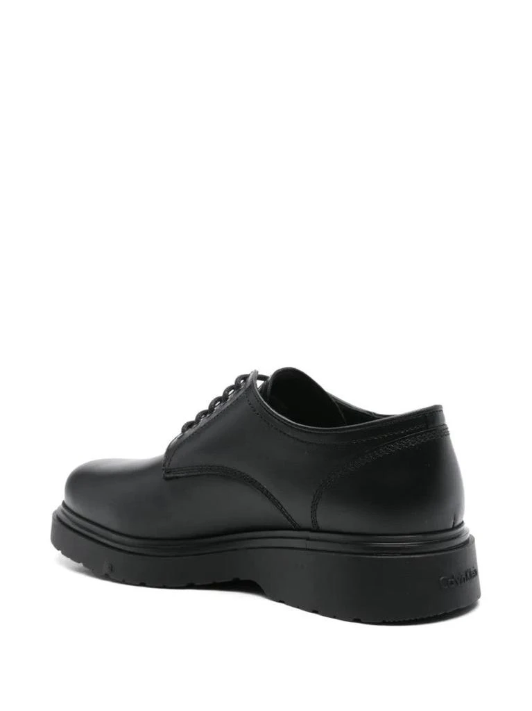 Calvin Klein Sleek Black Leather Derby Shoes 3