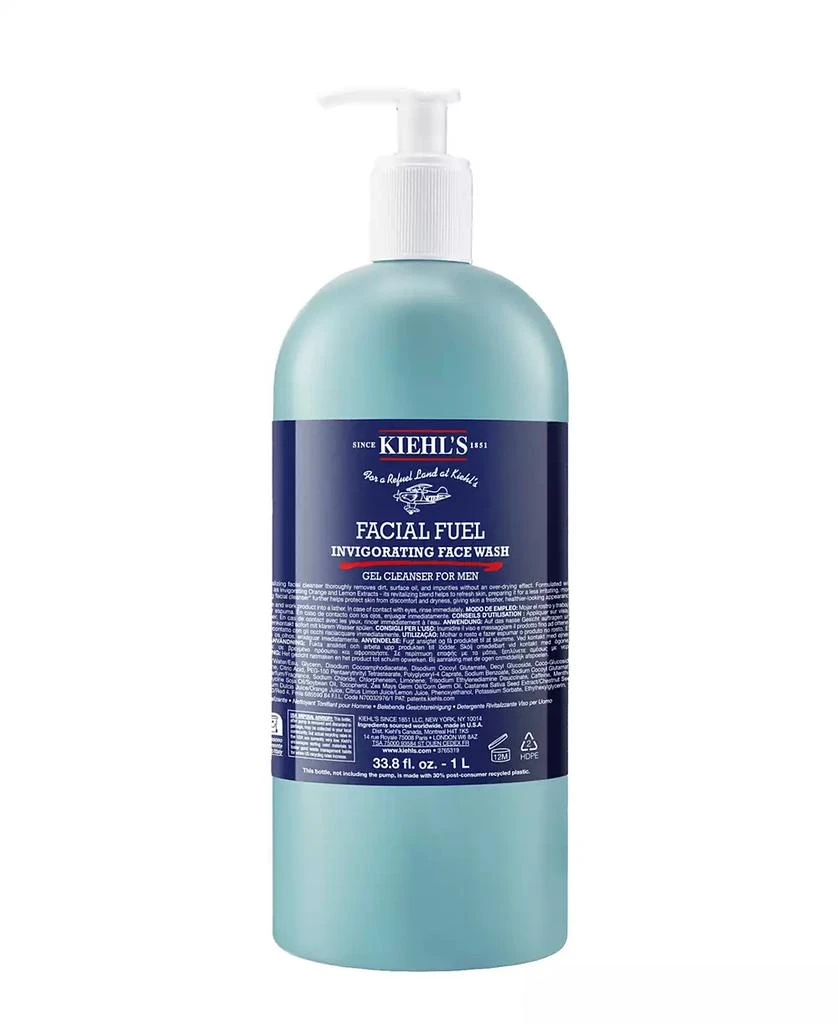 Kiehl's Facial Fuel Energizing Face Wash, 33.8 oz. 1