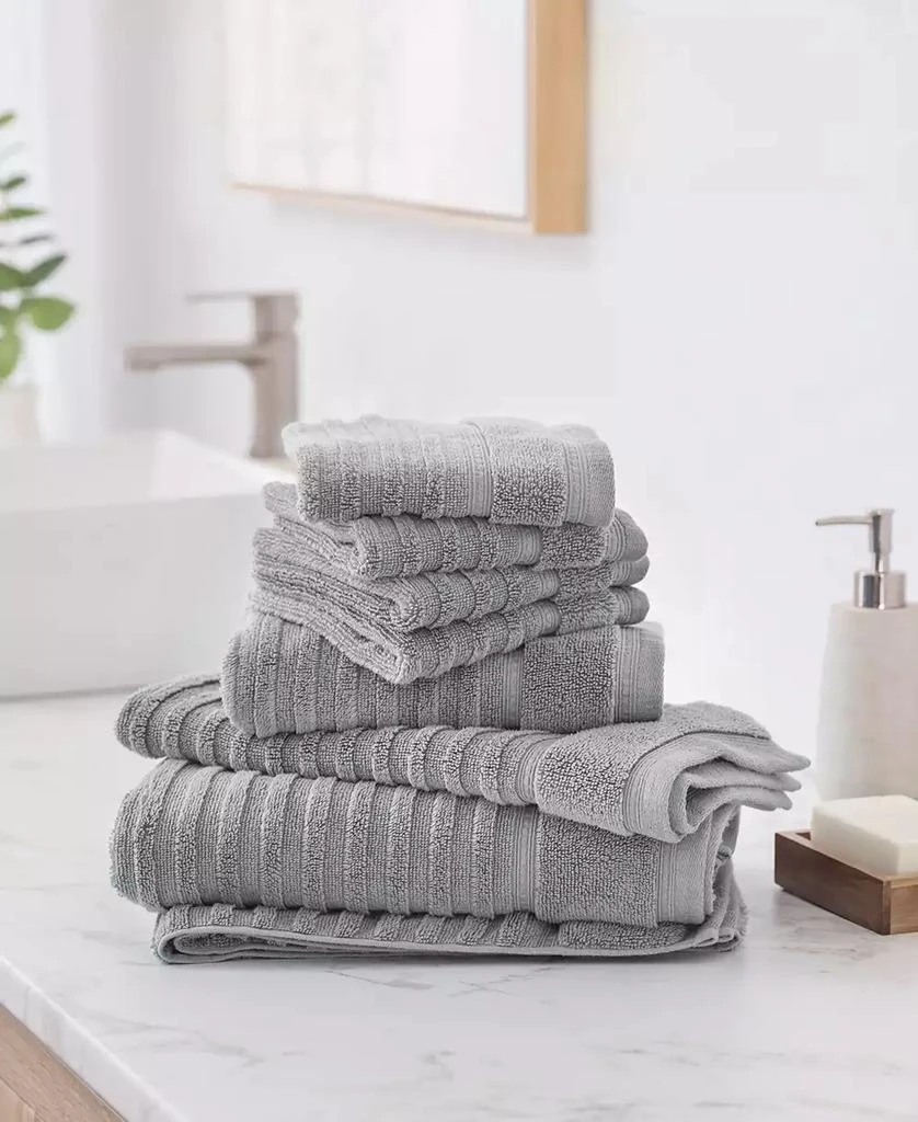 Martha Stewart Quick Dry Cotton Solid Bath Towel, 27" x 52", Exclusively at Macy’s 2
