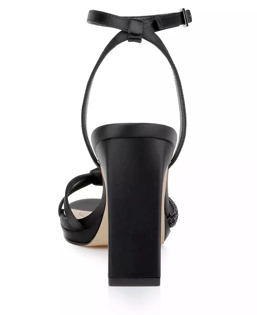 Badgley Mischka Women's Fila Dress Platform Sandals 3