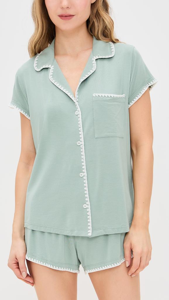 Eberjey Frida Shortie PJ Set