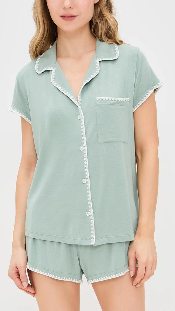 Eberjey Frida Shortie PJ Set 1