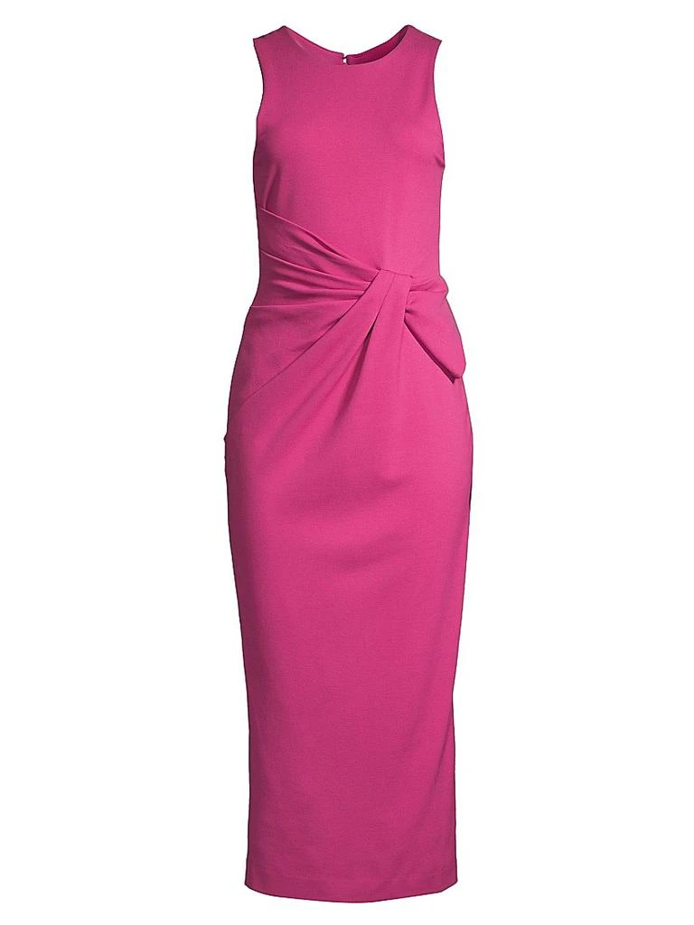 strapless open back dress Austin Convertible Maxi Dress in Hot Pink| Pink Oversized Maxi Dress | Pink  Bridesmaid Dress main image 1