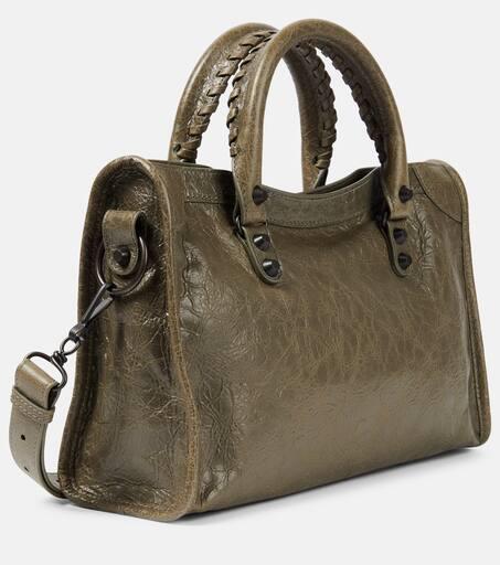 Balenciaga Le City Small leather tote bag - Tote Bags - Free