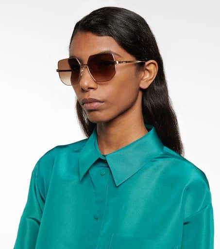 Cartier Eyewear Collection Santos de Cartier square sunglasses 6