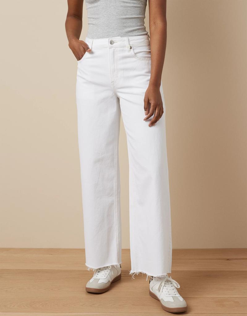 AE AE Strigid Super High-Waisted Baggy Wide-Leg Ankle Jean