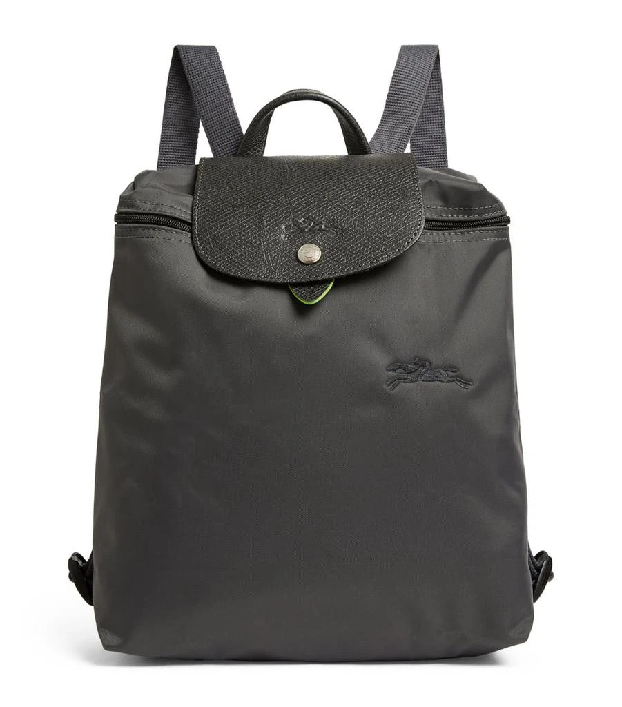Longchamp Medium Le Pliage Green Backpack - Backpacks  display picture 1