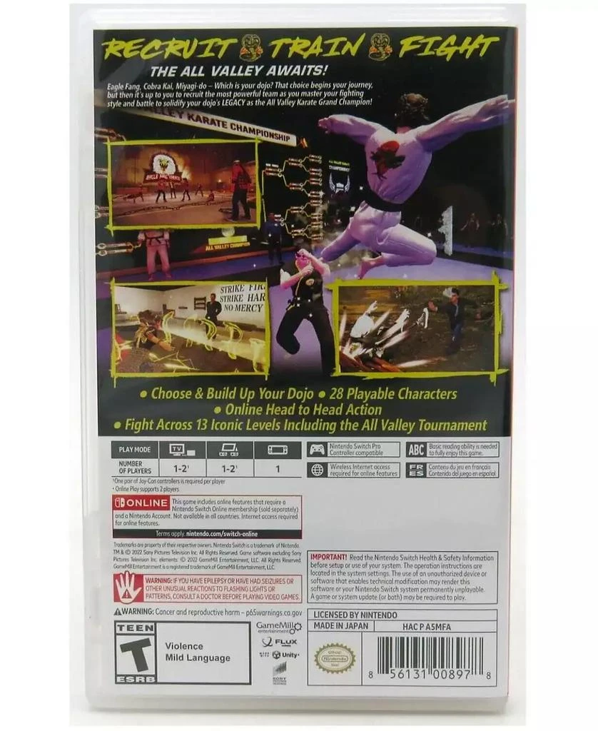 GameMill Cobra Kai 2: Dojos Rising for Nintendo Switch 2