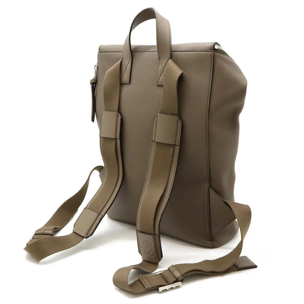 Loewe Goya Slim Backpack Soft Grain Calf Leather Brown 2