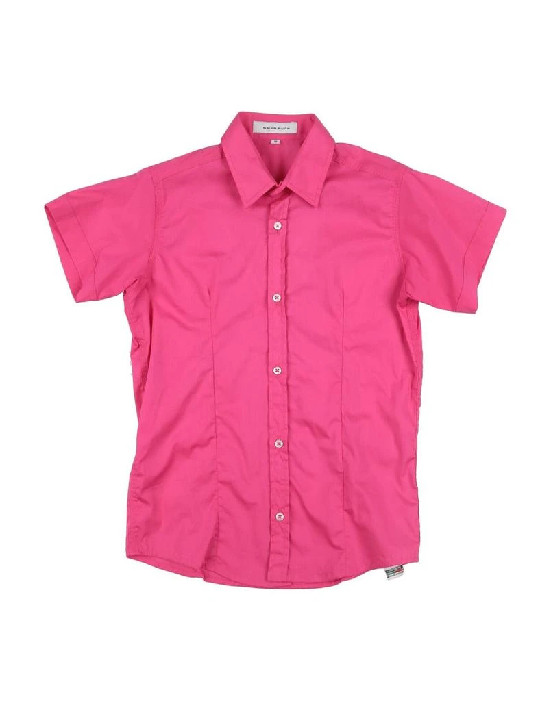 BRIAN RUSH Solid color shirt