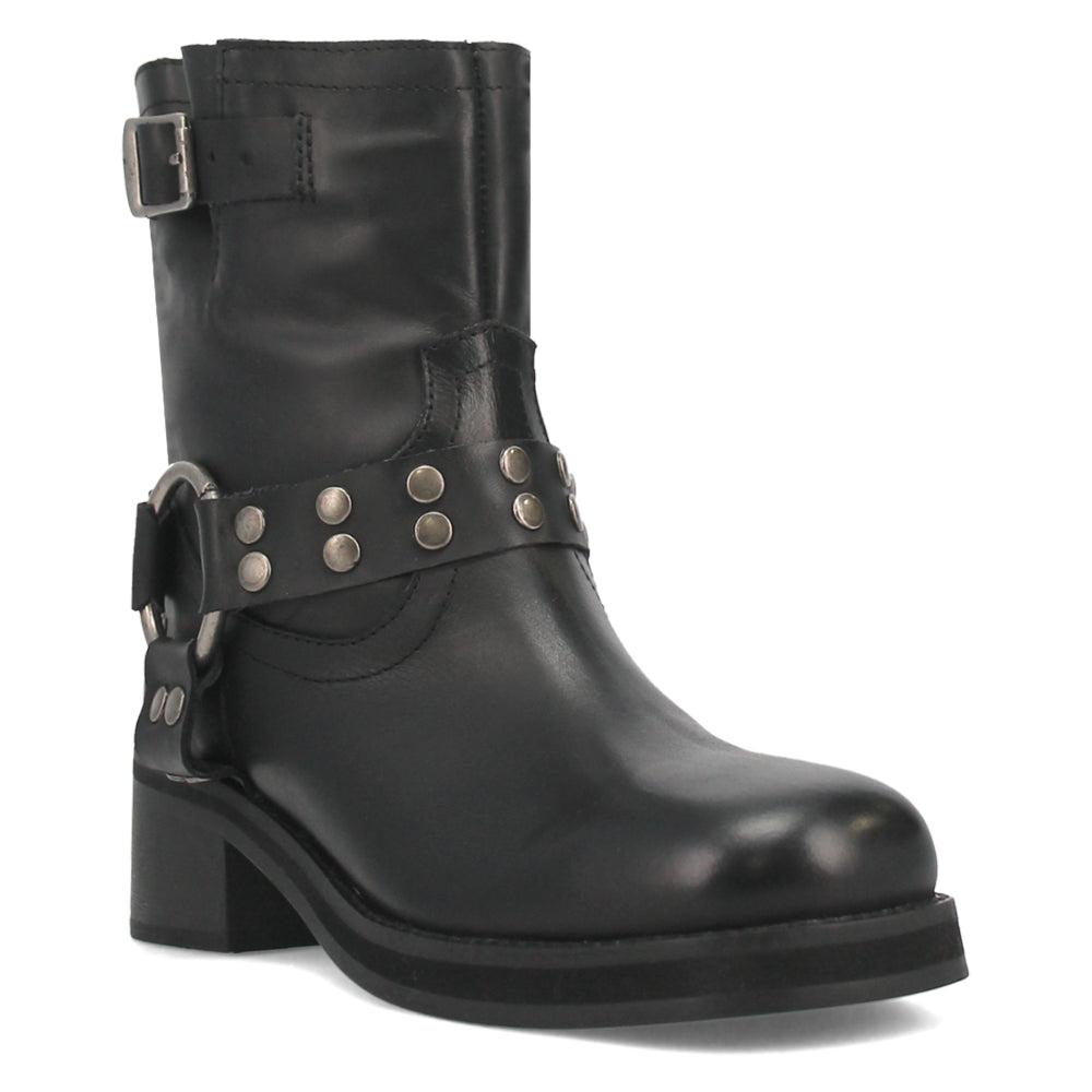 Dingo Anarchy Round Toe Motorcycle Boots