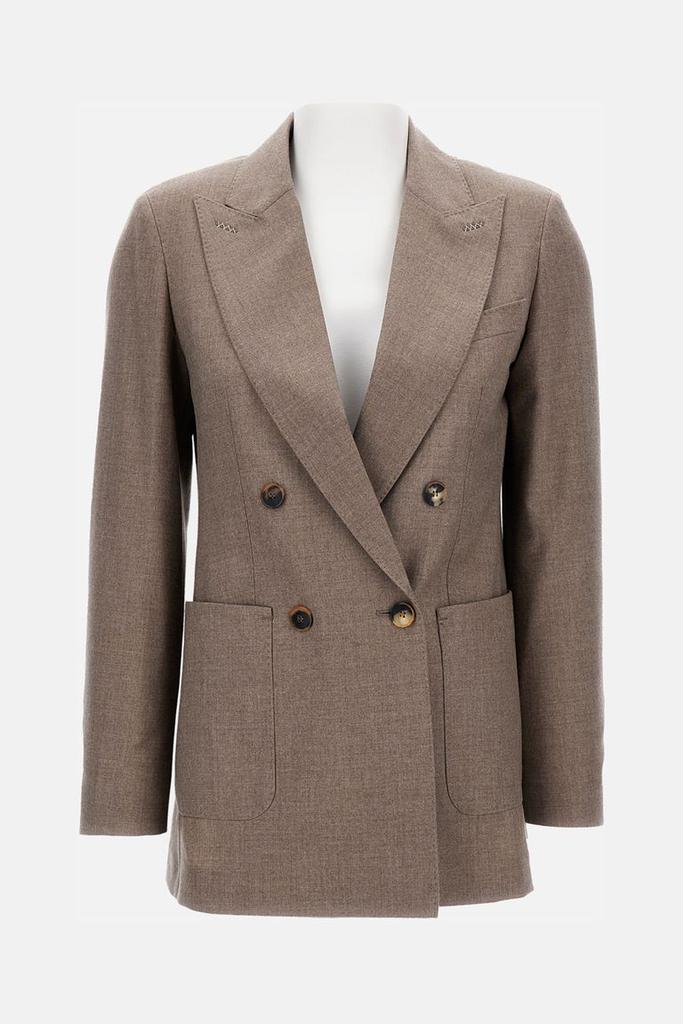 ☆’S Max Mara☆直営店買付☆Jersey Jacket&Coat/COSTANZA Max Mara 'S Max Mara Costanza Buttoned Long-Sleeved Jacket