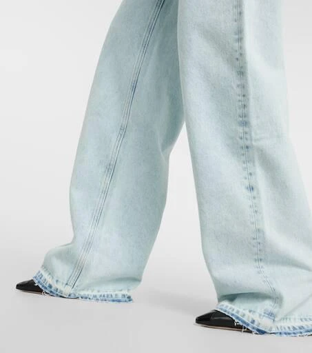 Alessandra Rich Embellished straight jeans 6