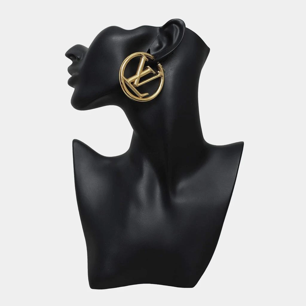 Louis Vuitton Louis Vuitton Louise Hoop GM Earrings 3