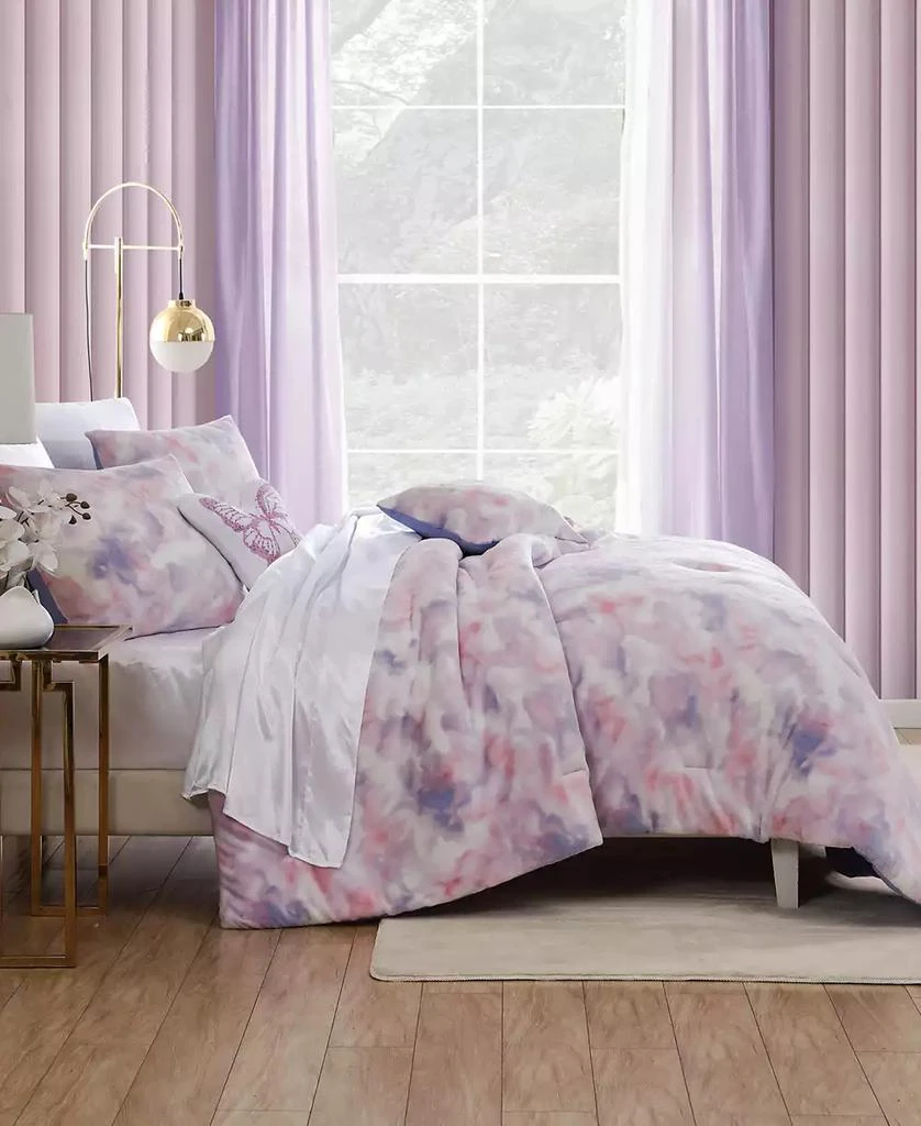 Betsey Johnson Sunset Tie Dye Plush 5-Pc. Comforter Set 3