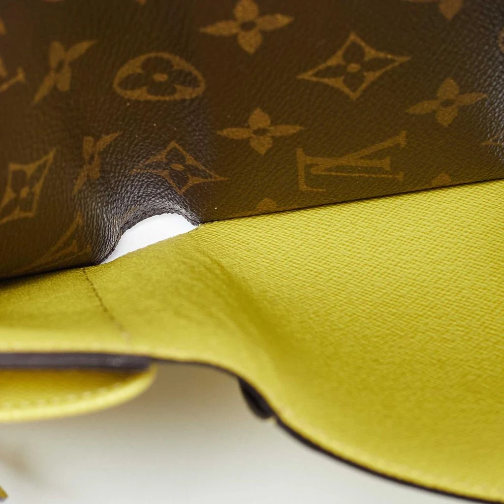 Louis Vuitton Louis Vuitton Yellow Epi Leather and Monogram Canvas Marie-Lou Wallet 2
