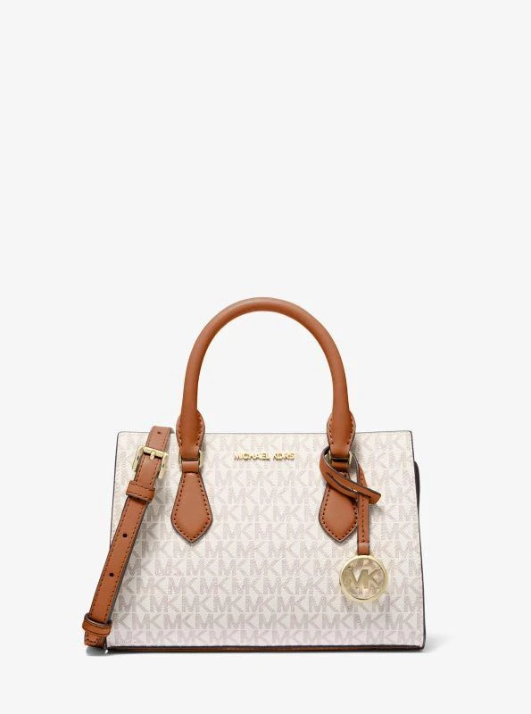 Michael Kors Sheila Small Signature Logo Satchel 1