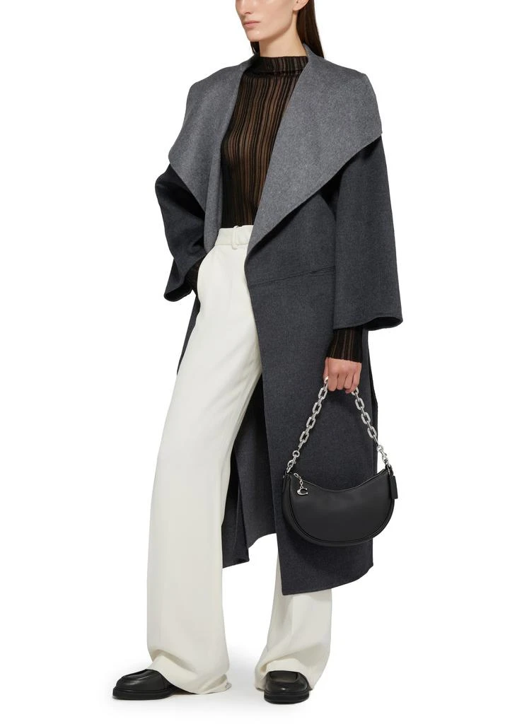 TOTEME Long wool and cashmere coat 6