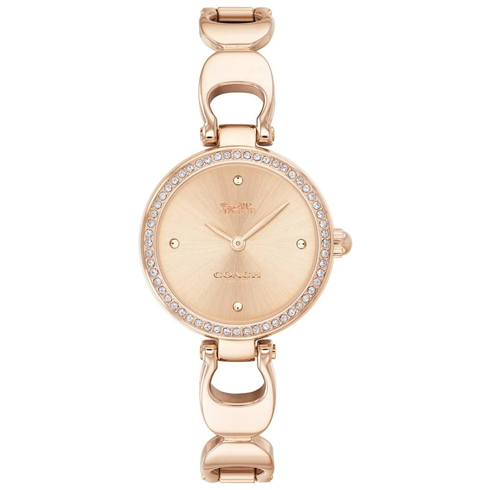 Coach Women's Park Rose Gold-Tone Stainless Steel Bracelet Watch 26mm 1