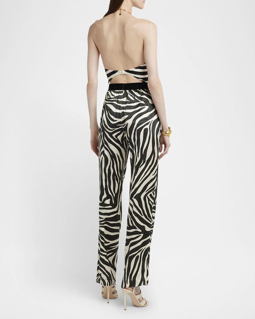 Tom Ford Optical Zebra-Print Silk Pajama Pants 3