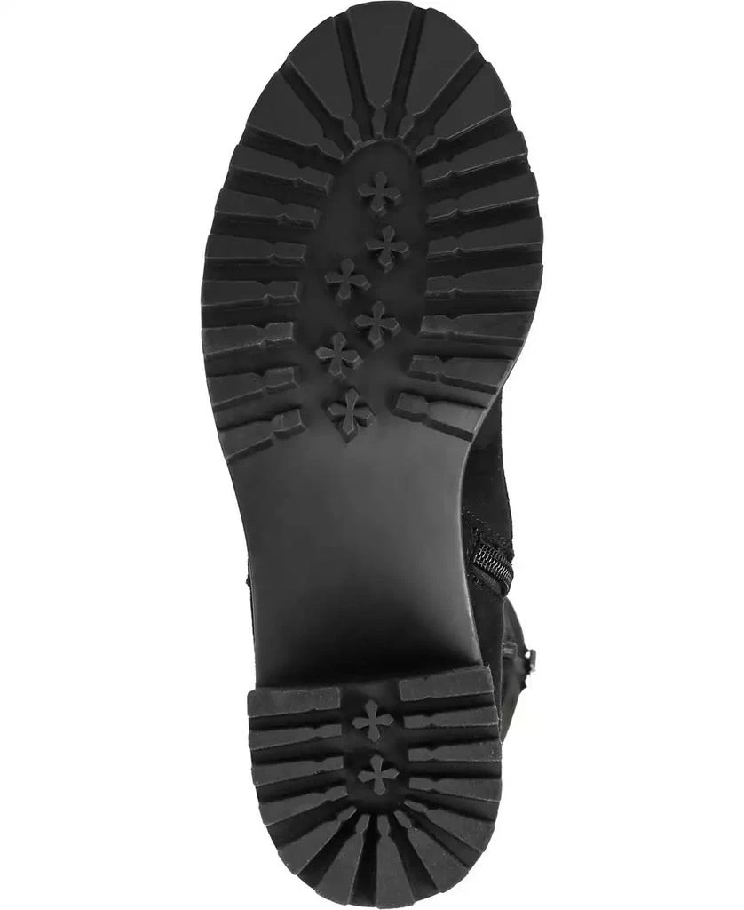 Journee Collection Women's Jenicca Extra Wide Calf Lace Up Boots 5