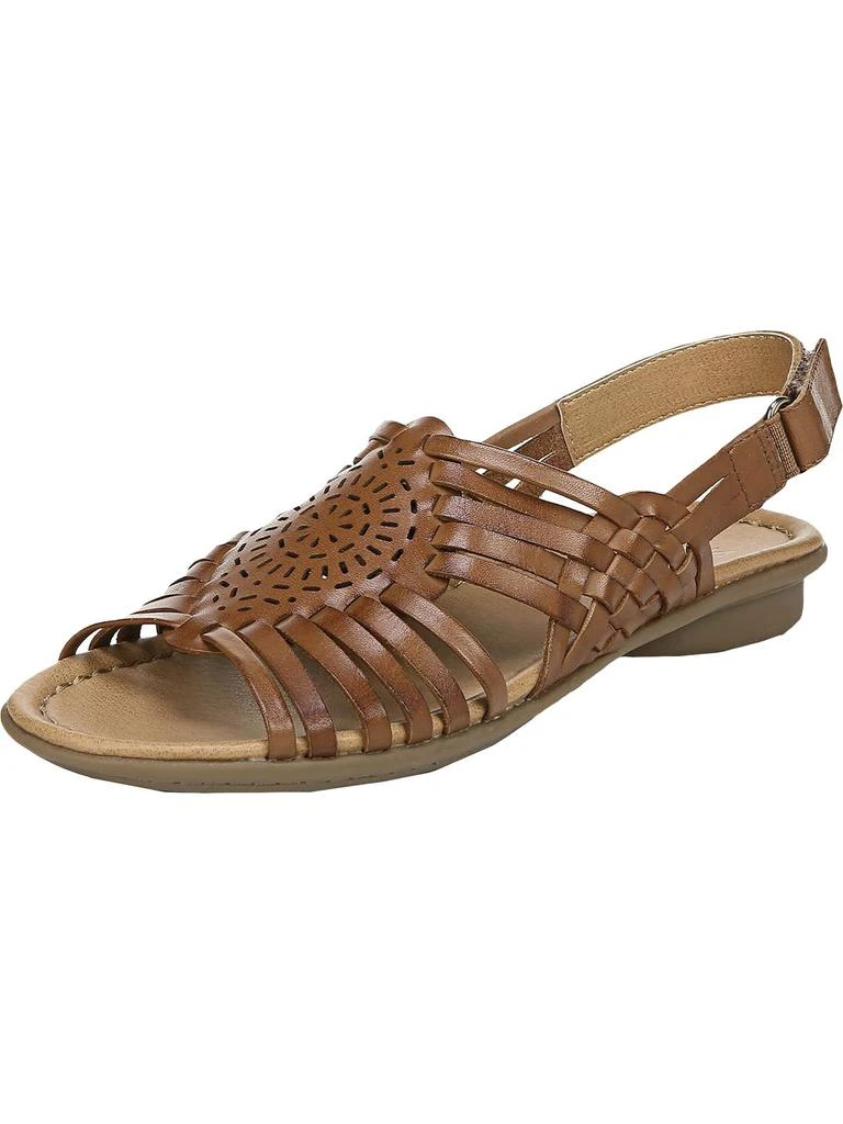 Naturalizer Whistle Womens Leather Slingback Huarache Sandals 1