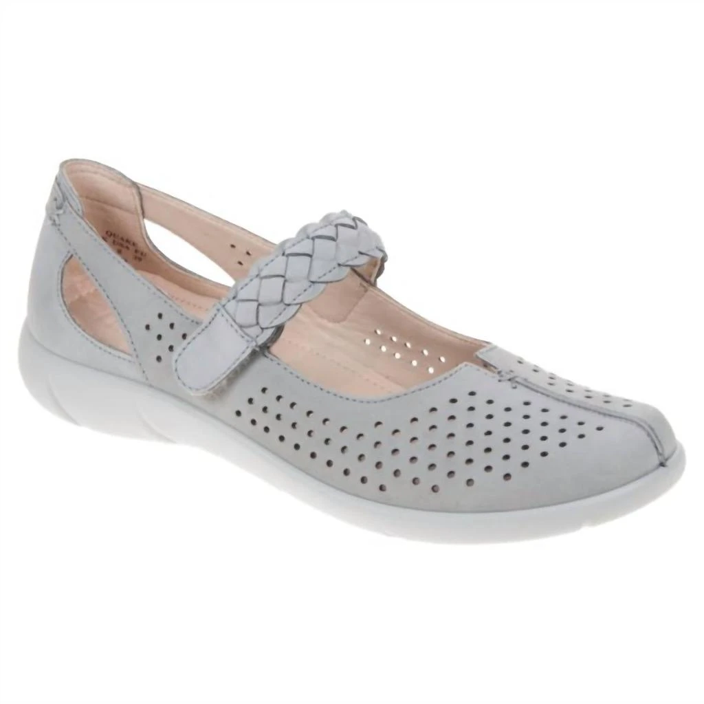 Hotter Women's Quake Flats In Pebble Grey 1