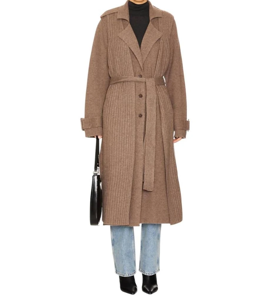 Naadam Naadam - Full Length Two Piece Knit Coat 1