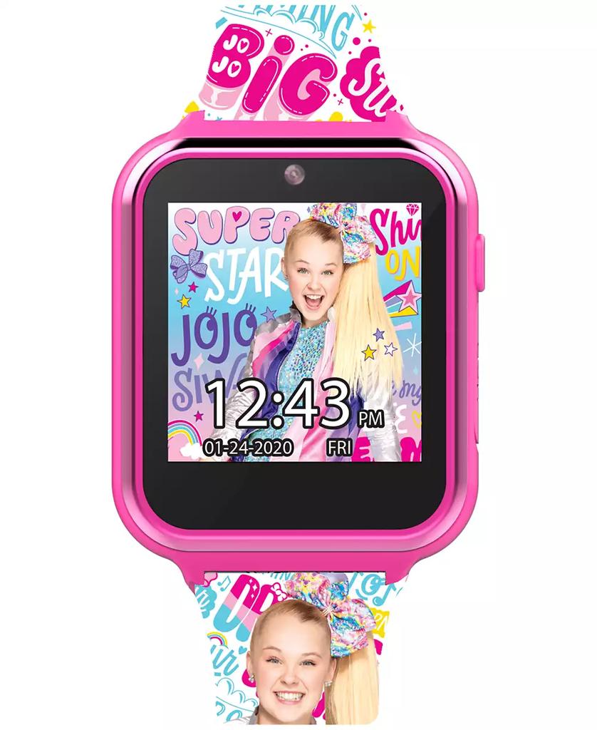 Accutime Kid's Jojo Siwa Silicone Strap Smart Watch 46x41mm