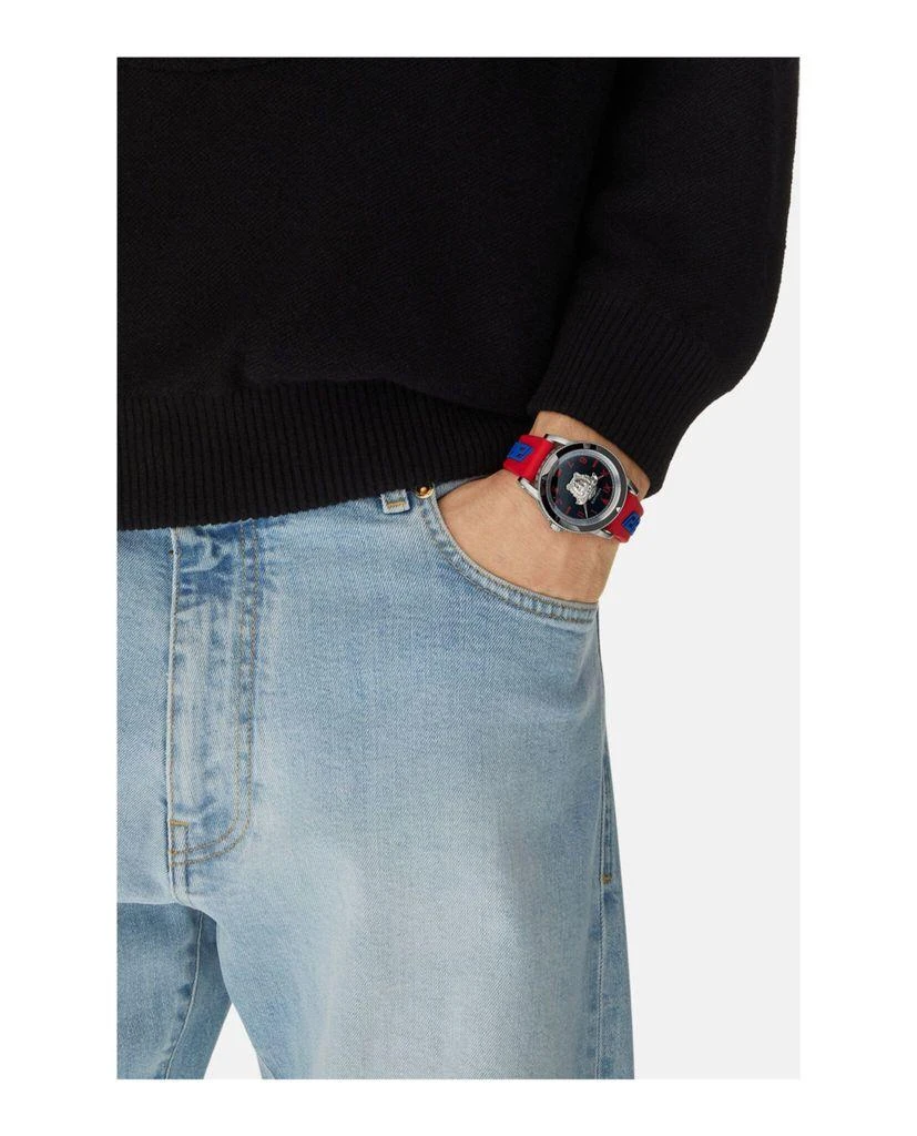 Versace Versace V-Palazzo Silicone Watch 5
