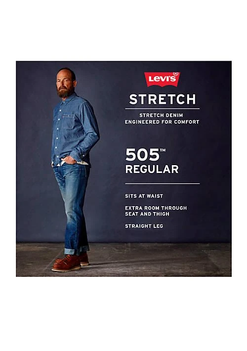 Levi's 505 Regular Fit Jeans 4