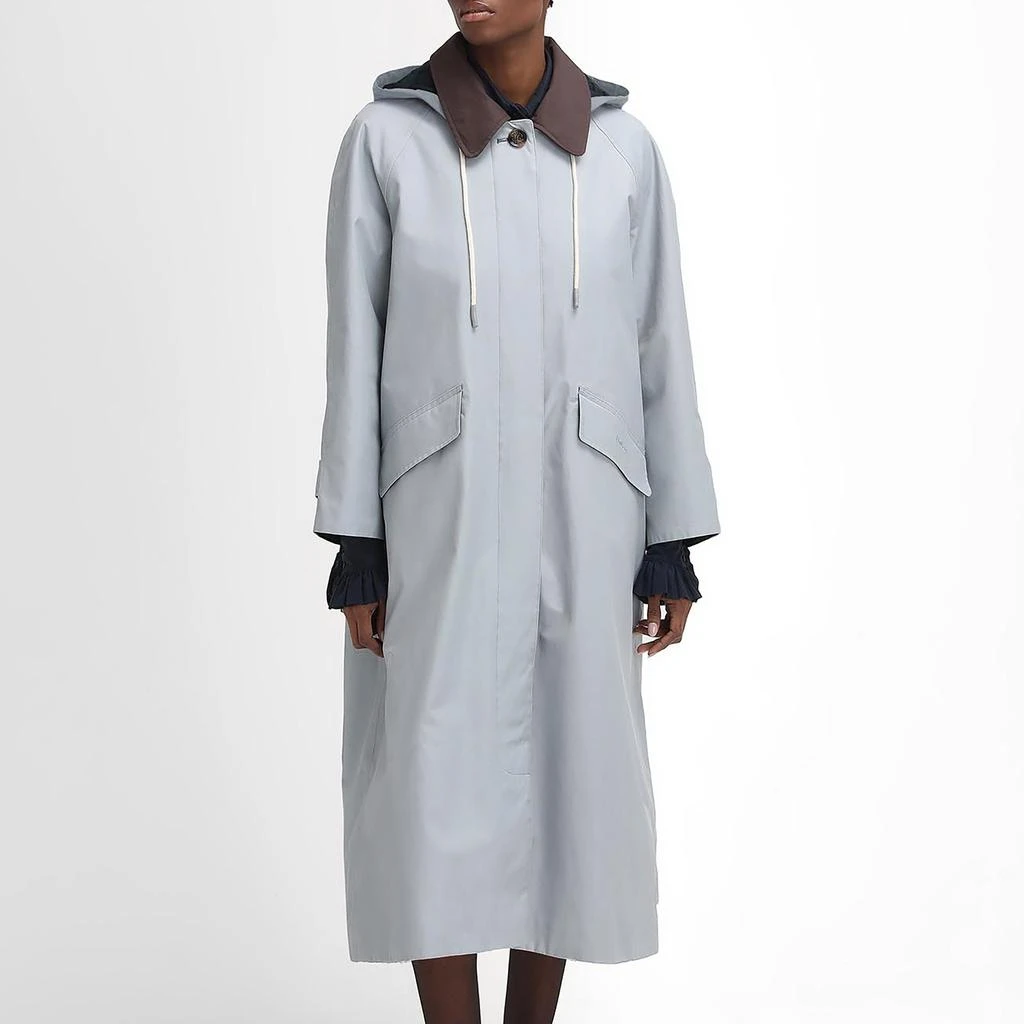 Barbour Barbour x The Edit by Alexa Chung Natalie Waxed Trench Coat 1