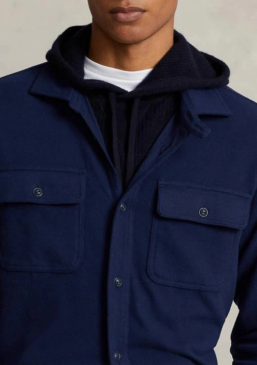 Ralph Lauren Classic Fit Knit Flannel Work Shirt 3