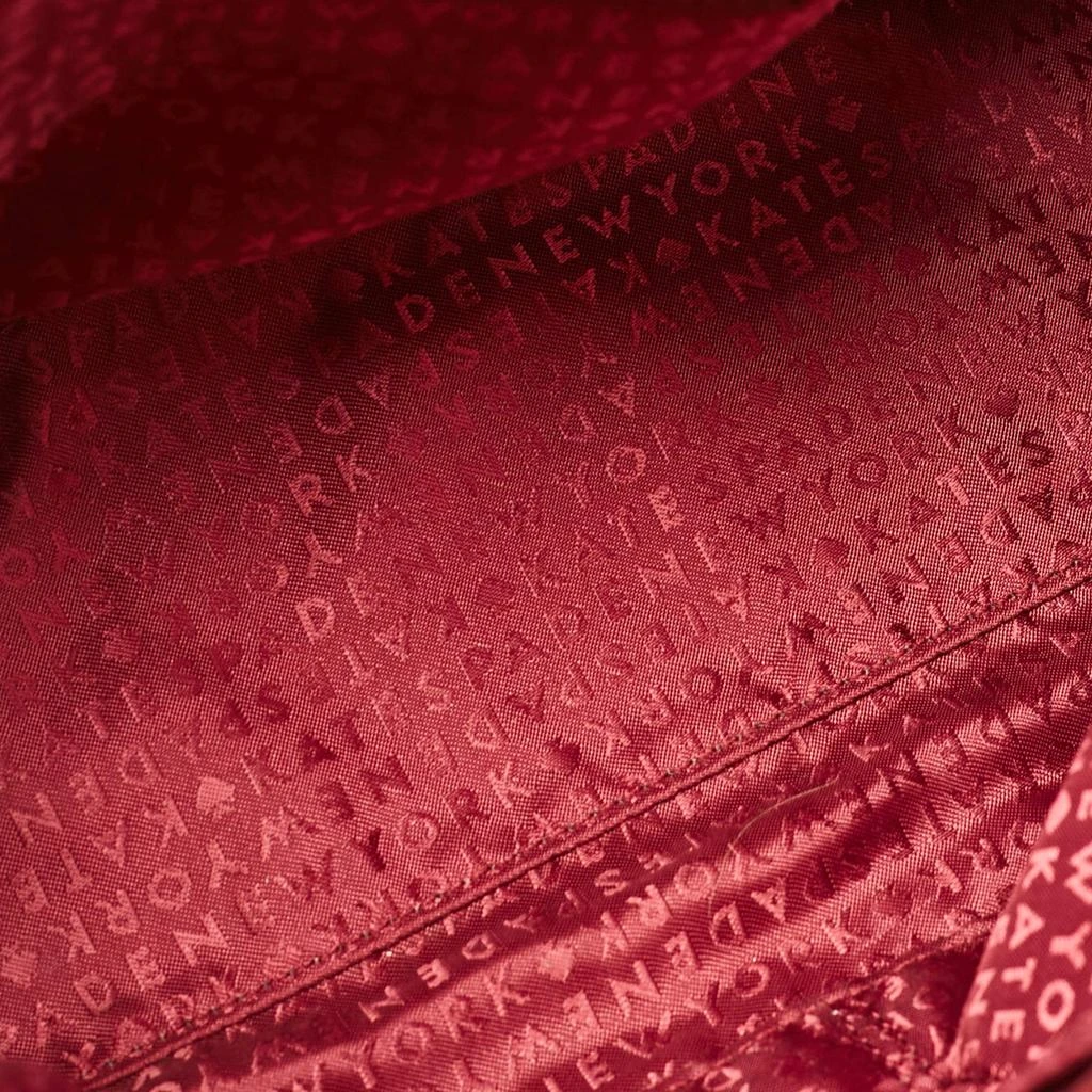 Kate Spade Kate Spade Maroon Leather Way Lilah Top Handle Bag 10