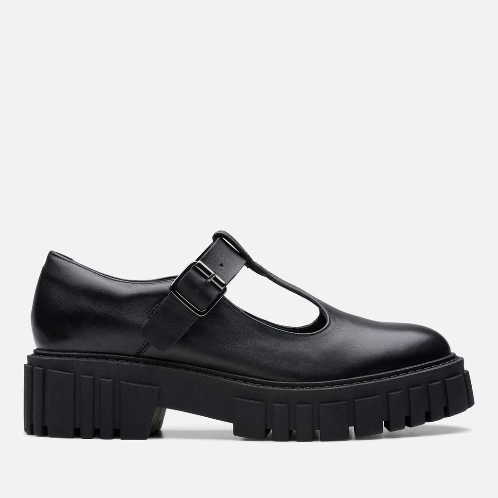 Clarks Clarks Women's Page Bar Leather Mary Jane Shoes 1