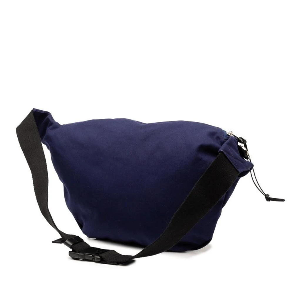 Loewe Navy Canvas Leather Fanny Pack (Pre-Owned) 2