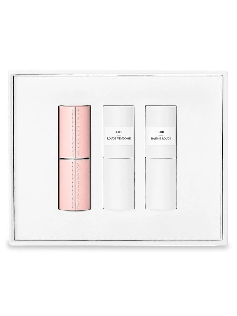 La Bouche Rouge Lipstick Set With Fine Leather Case 8
